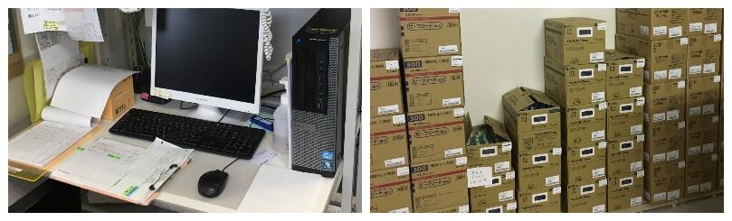 薬品管理業務の様子